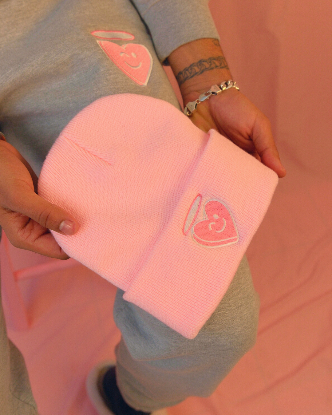 COZY BEANIE (PINK)